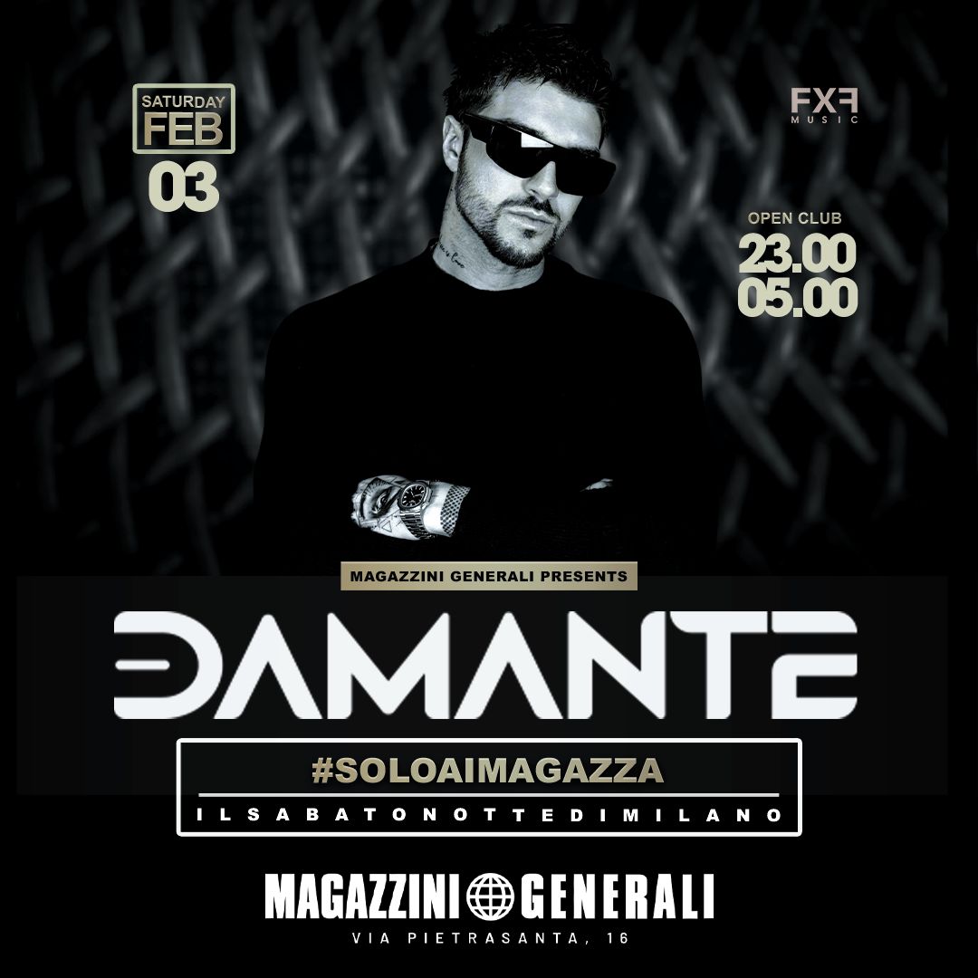 ANDREA DAMANTE - MAGAZZINI GENERALI - 03.02.24