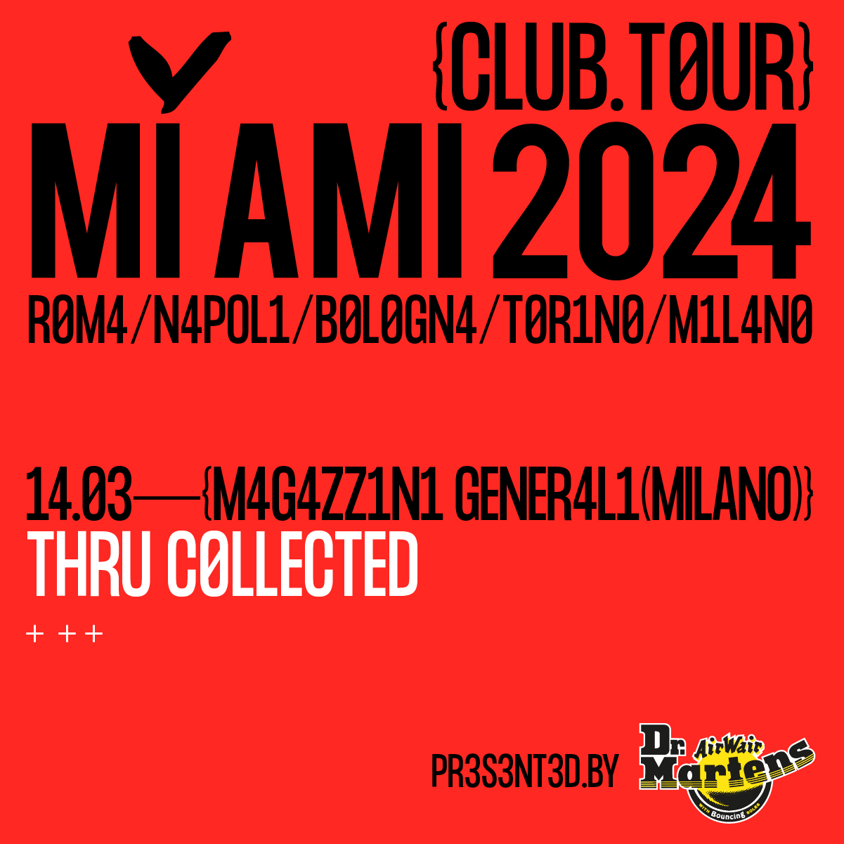 MI AMI CLUB TOUR 2024 - Milano - Magazzini Generali