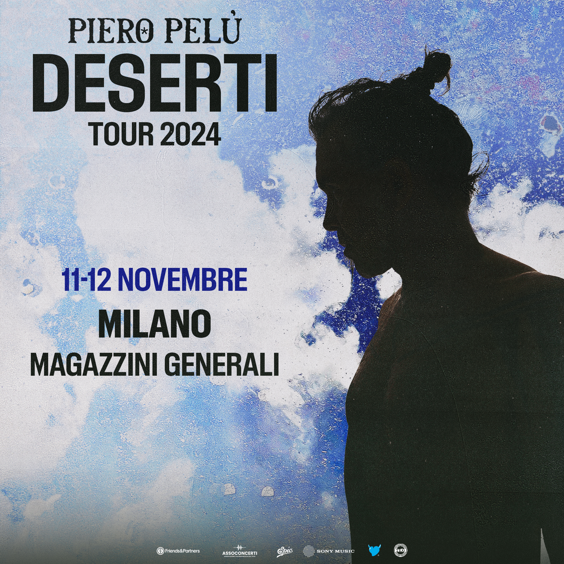 Piero Pelù - 11 e 12 novembre 2024 - Milano Magazzini generali
