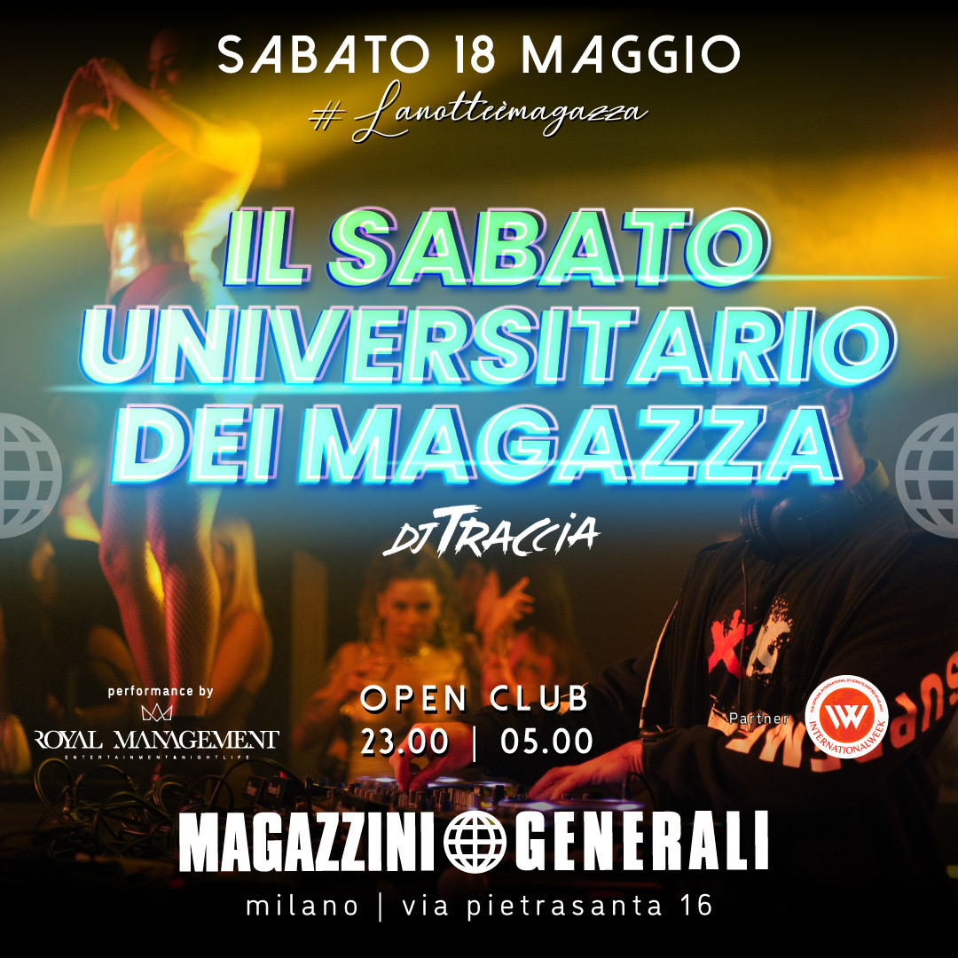 Sabato Universitario - 18 maggio 2024 - Milano Magazzini Generali